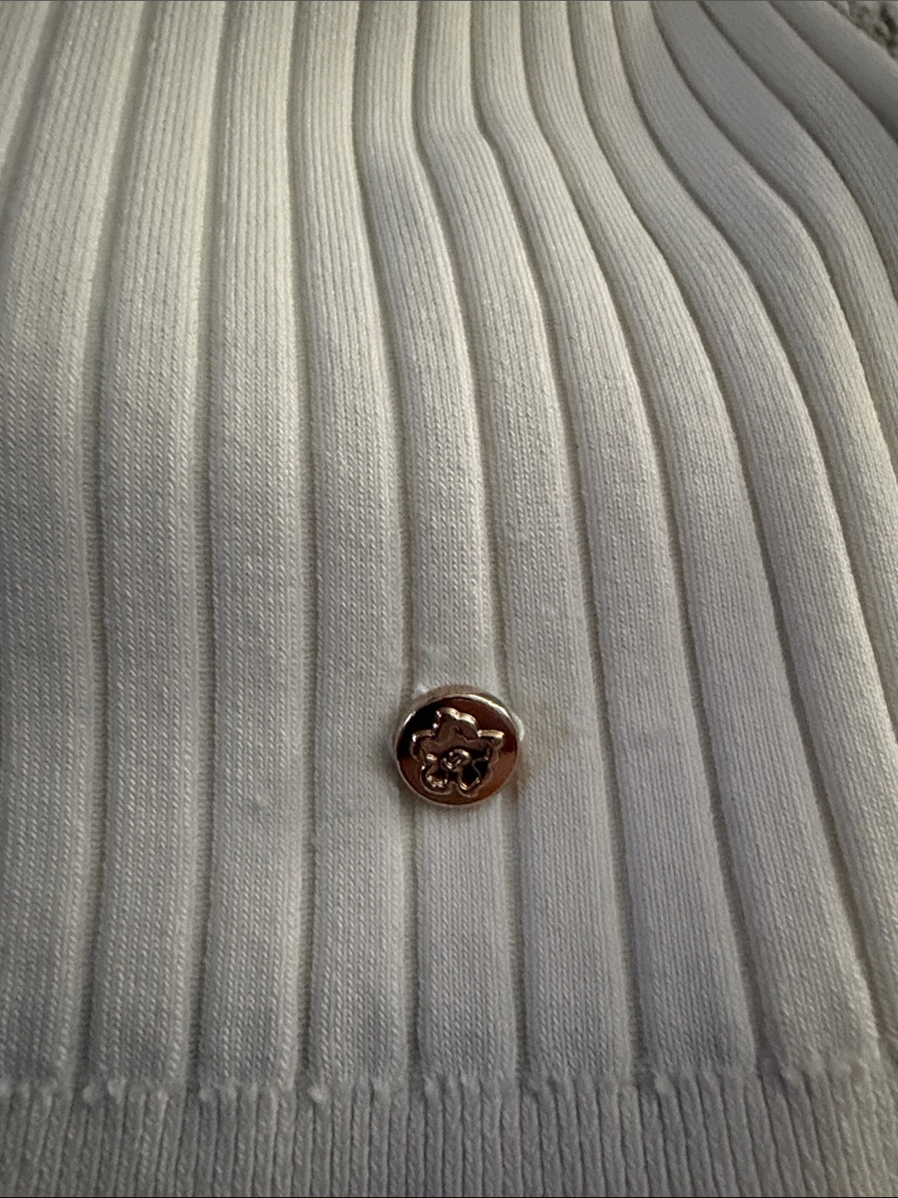 Ted Baker Ivory Ribbed Tank - Picture 5 of 6